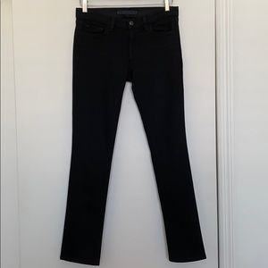 J Brand black petite pencil leg jeans